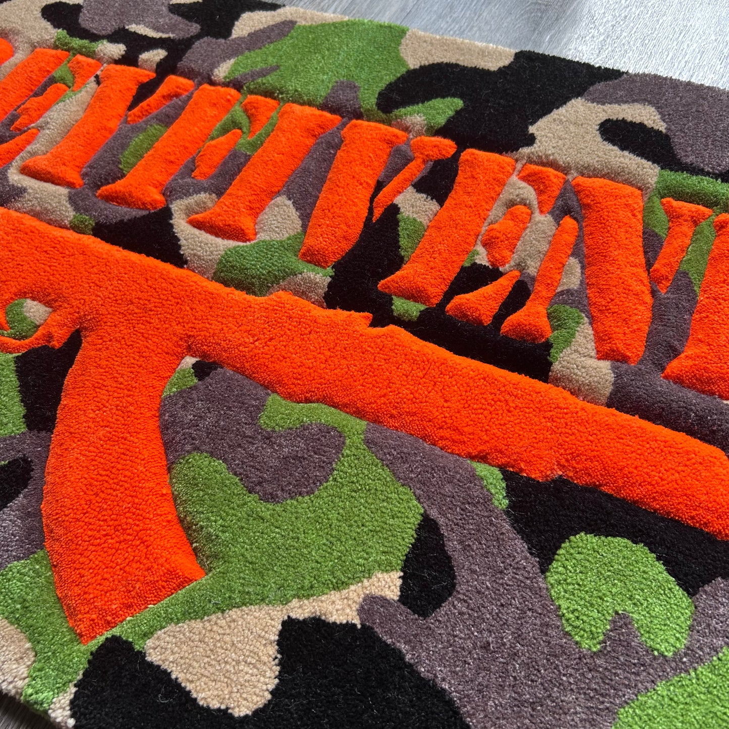 GREYFIVENINE Ak-47 Tufted Rug (Ready to Ship)