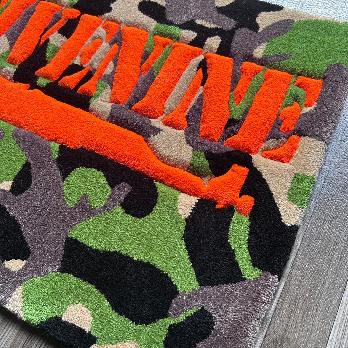 GREYFIVENINE Ak-47 Tufted Rug (Ready to Ship)