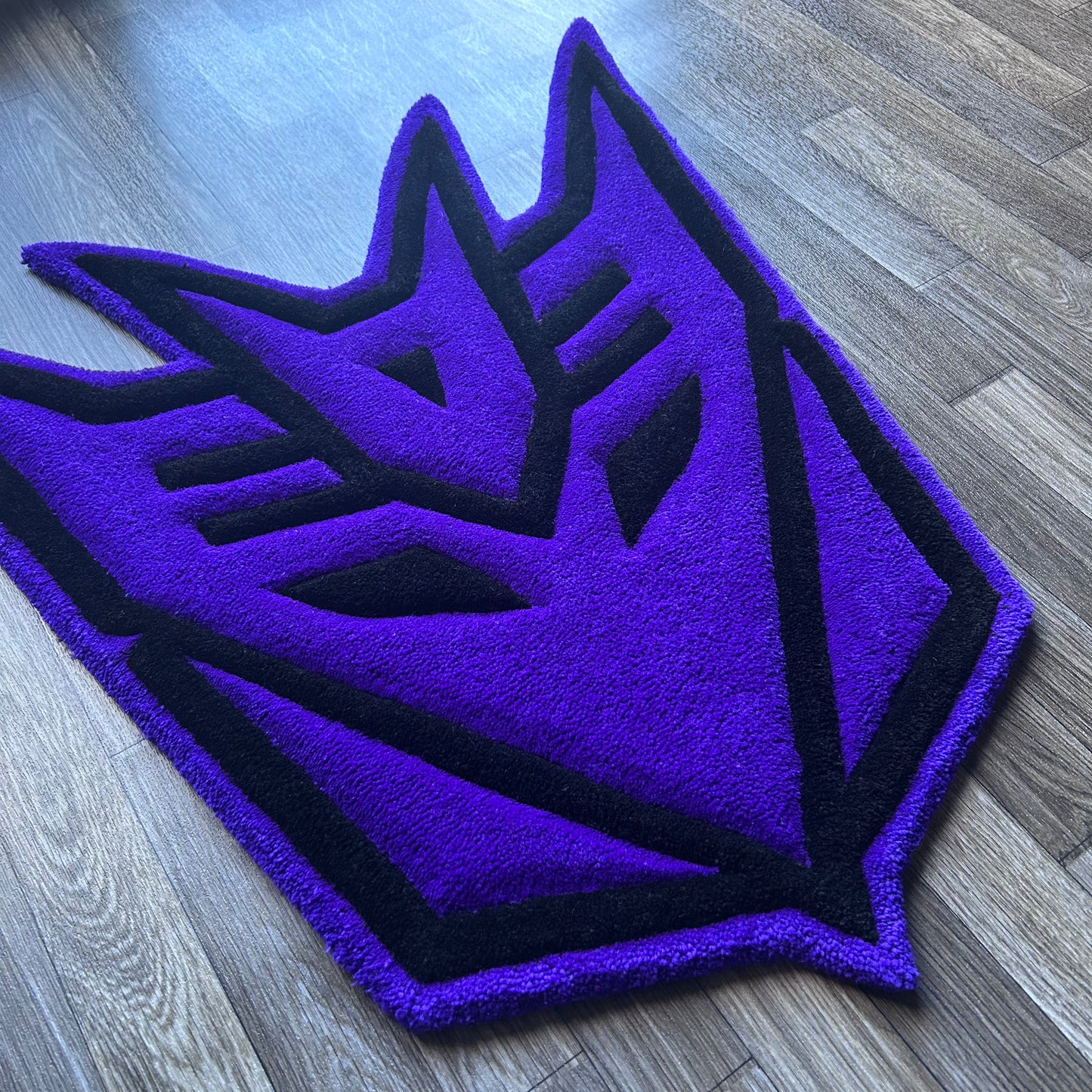 Decepticon Tufted Rug (Made to Order)
