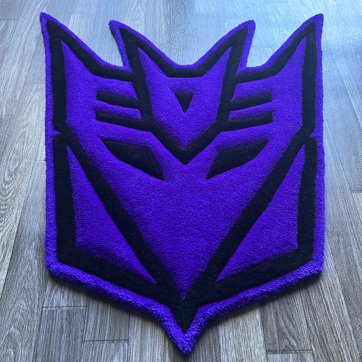 Decepticon Tufted Rug (Made to Order)