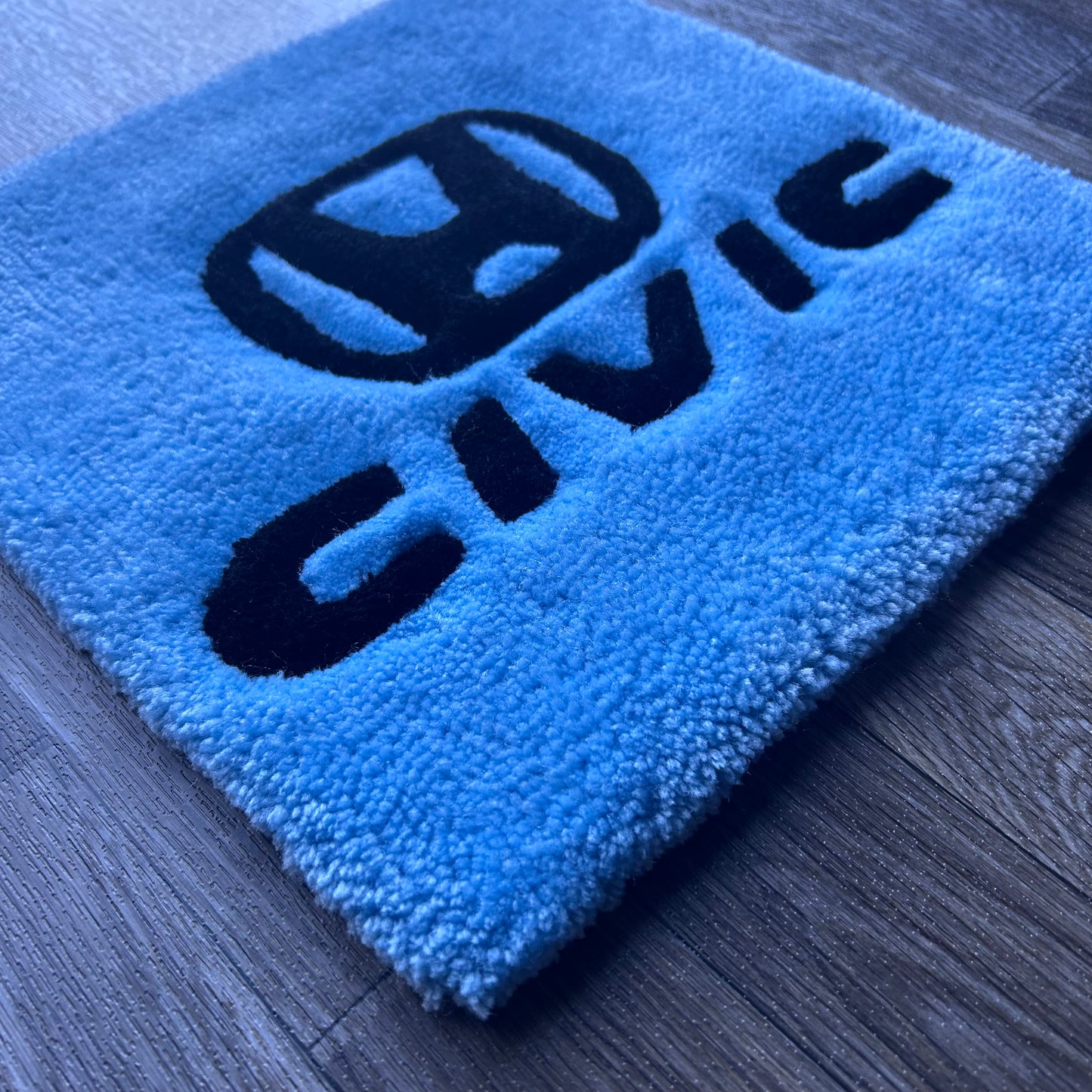 Honda Civic Logo Tufted Rug (Made to Order)