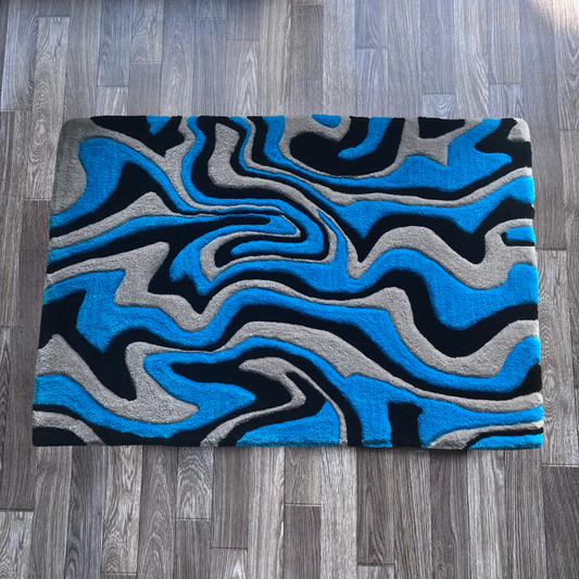 Abstract Tufted Rug (Made to Order)