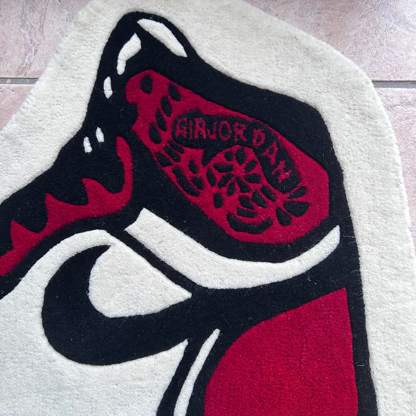 Air Jordan Tufted Rug (Ready to Ship)