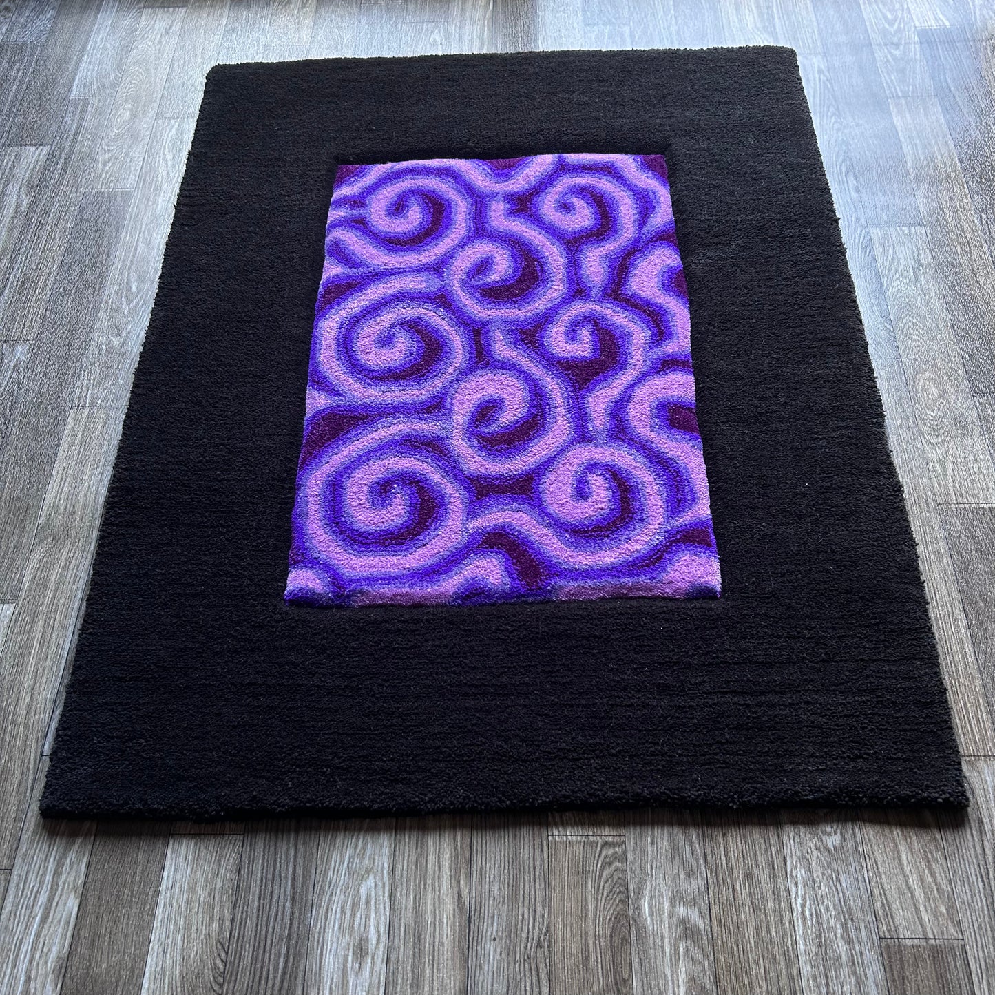 Nether Portal Tufted Rug (Ready to Ship)