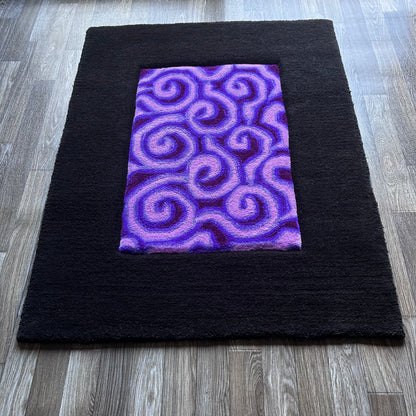 Nether Portal Tufted Rug (Ready to Ship)
