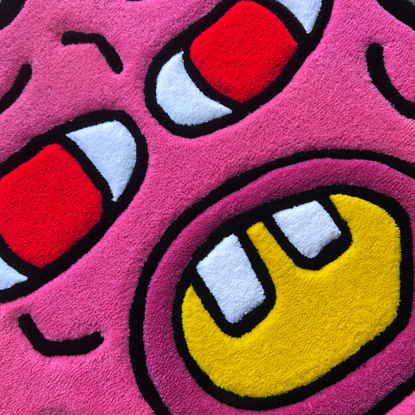 Cherry Bomb Tufted Rug (Made to Order)