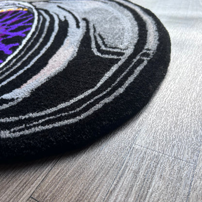 Wheel Rim Tufted Rug (Ready to Ship)