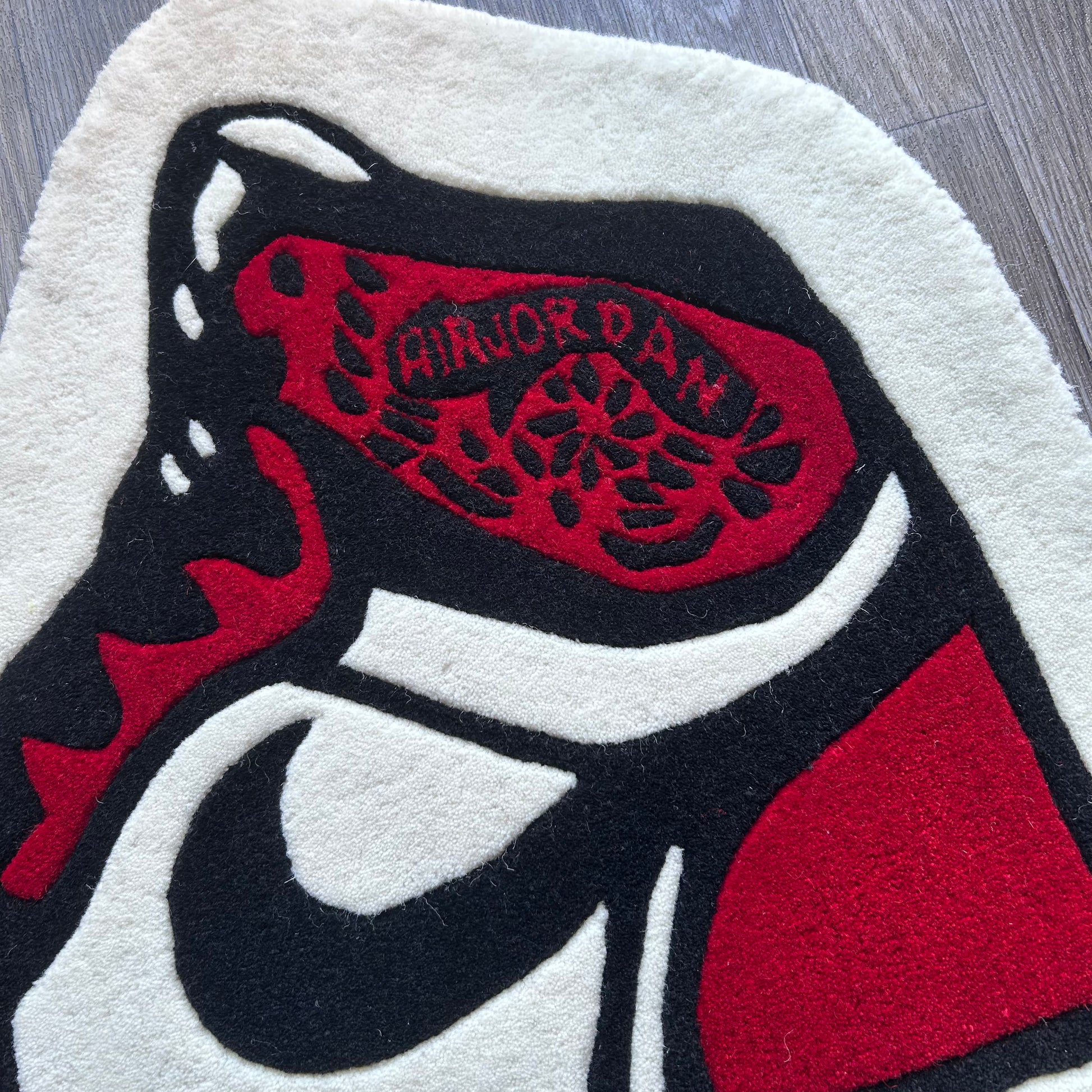 Jumpman Rug Air Jordan Tufted Rug (Ready to Ship) – TheTuftedTreasury