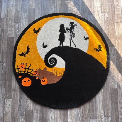 Nightmare Before Christmas Tufted Rug (Ready to Ship)
