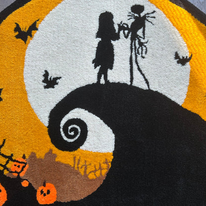 Nightmare Before Christmas Tufted Rug (Ready to Ship)