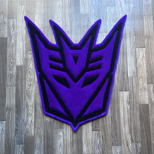 Decepticon Tufted Rug (Made to Order)