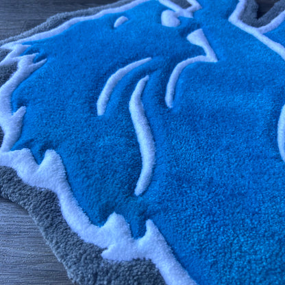 Detroit Lions Tufted Rug (Ready to Ship)