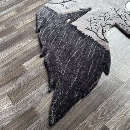 Tufted Wolf Rug (Made to Order)