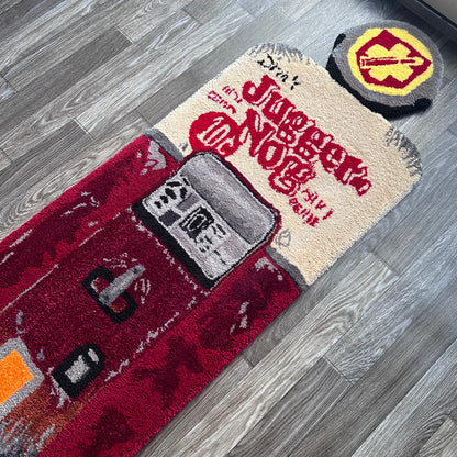 Tufted Juggernog Machine Rug (Ready to Ship)
