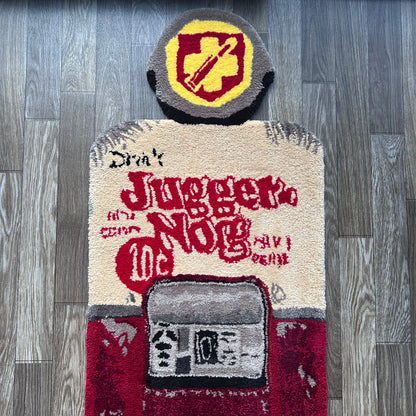 Tufted Juggernog Machine Rug (Ready to Ship)