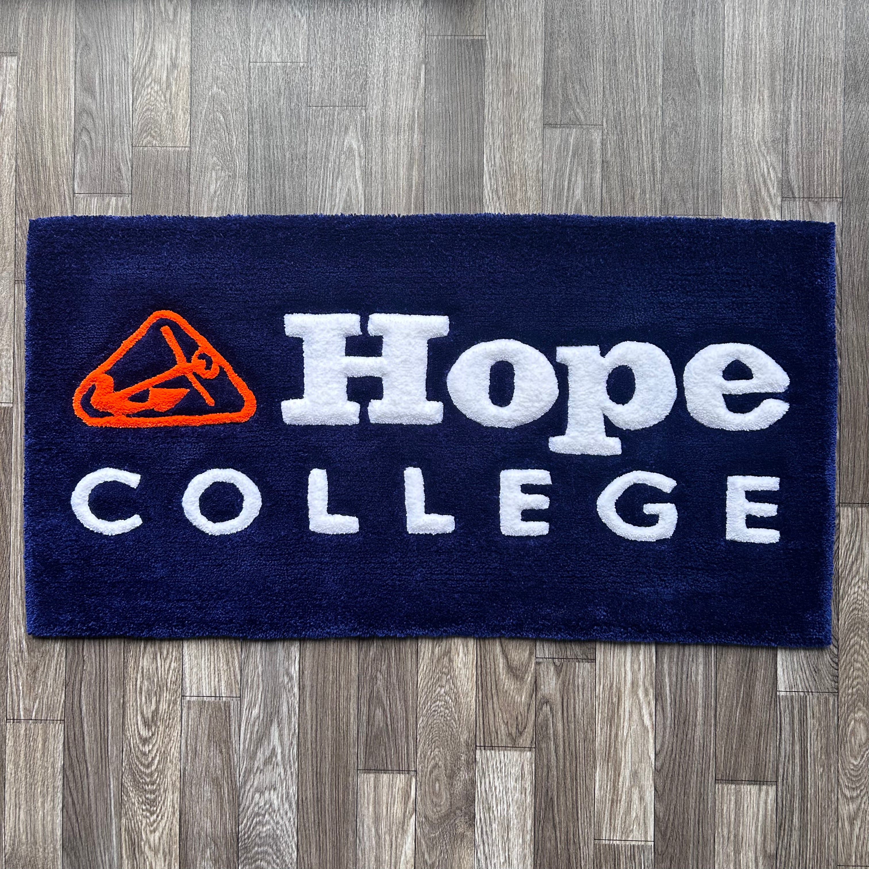 Collegiate Rugs Tufted Hope College Rug (Made to Order) – TheTuftedTreasury