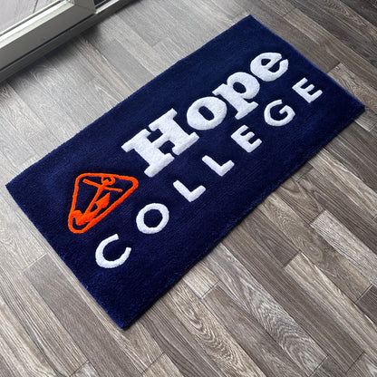 Tufted Hope College Rug (Made to Order)