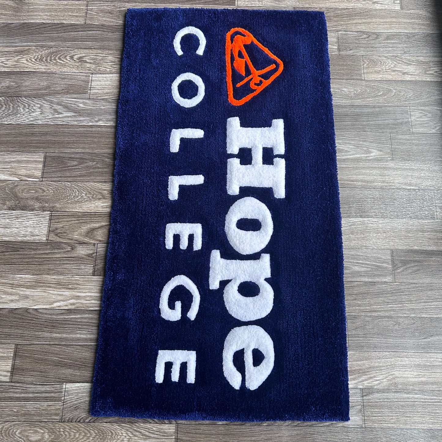 Tufted Hope College Rug (Made to Order)