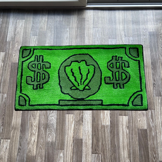 Sponge Dollar Tufted Rug (Made To Order)