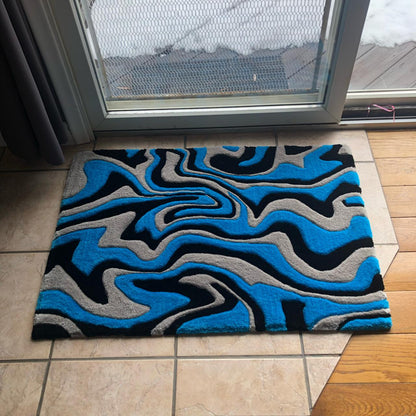 Abstract Tufted Rug (Made to Order)