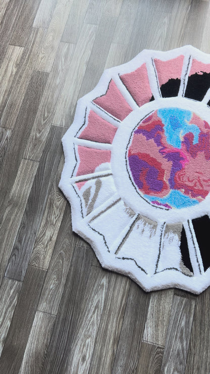 Devine Feminine Tufted Rug (Made to Order)